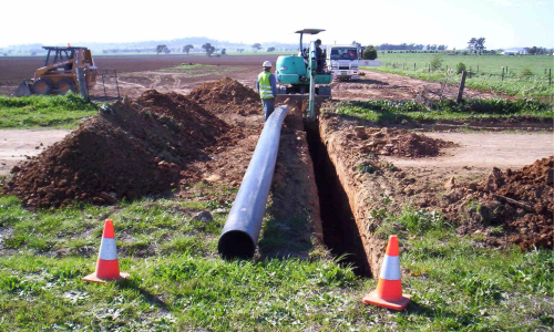 LACHLAN VALLEY FARMS - WATER SUPPLY & RISING MAINS